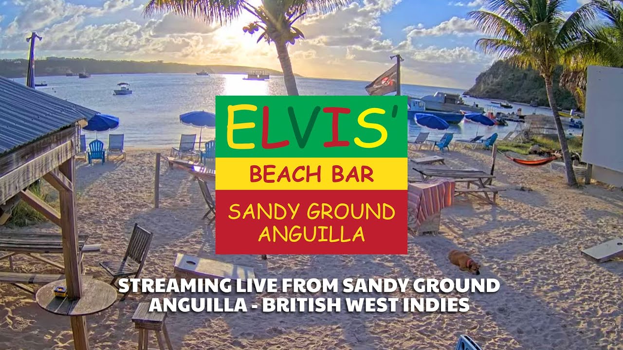 Elvis` Beach Bar, Anguilla, British West Indies