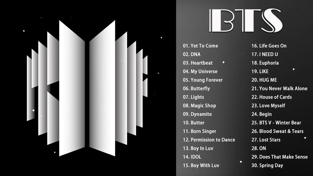 BTS song collection - Full Album B T S