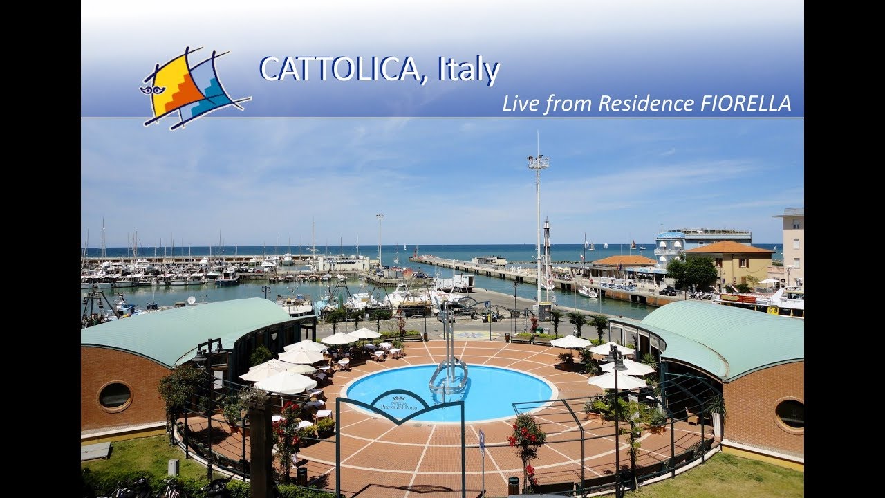 Cattolica (Italy) - Live Webcam from Residence FIORELLA